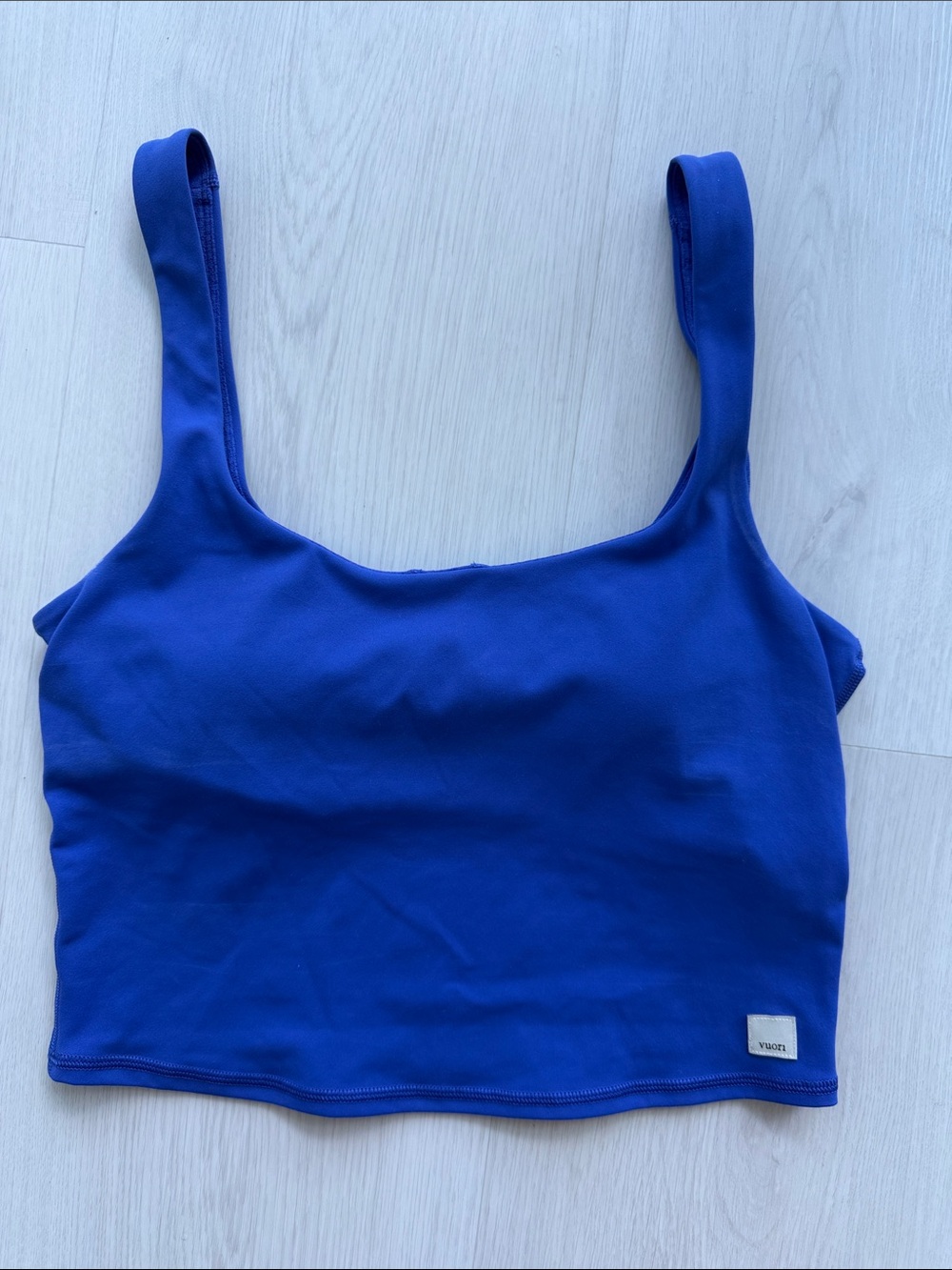 Vuori Blue Workout Tank Size S